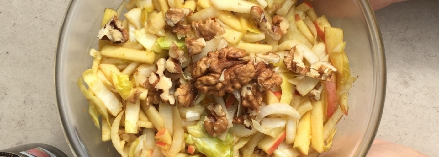 recept witloof appel walnoot